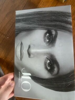 Jennifer Lopez Black and White Graphic Heels Box